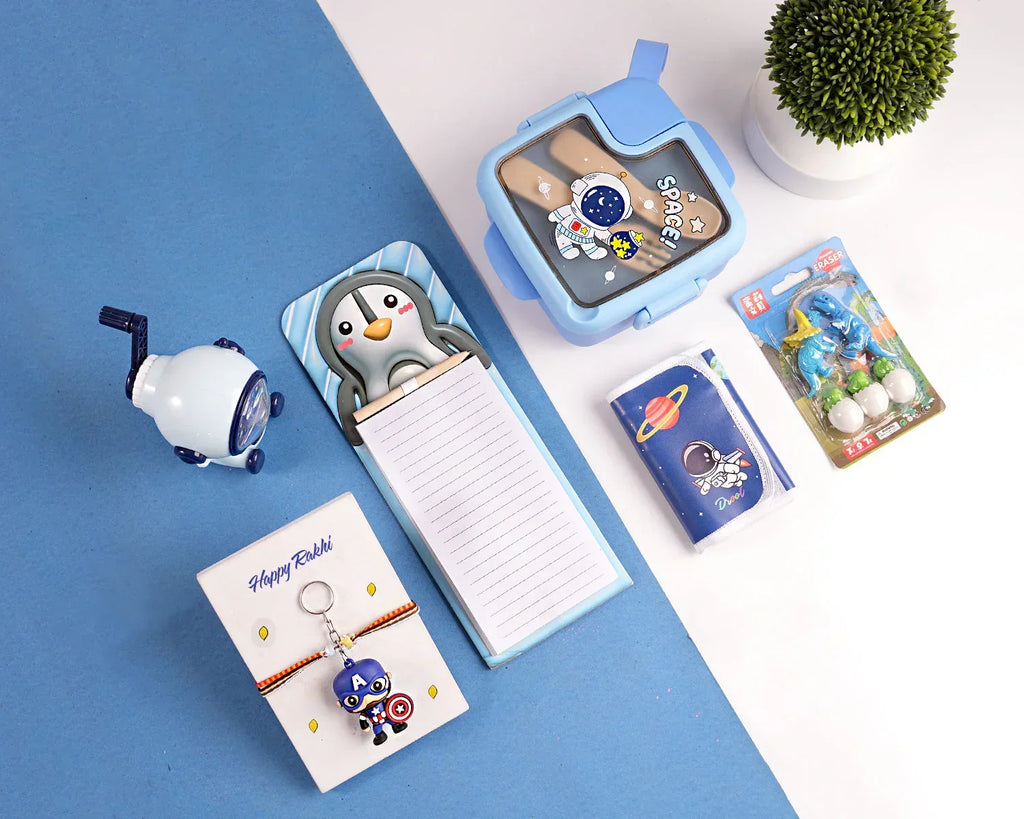 ilearnngrow Blue Bag Space Hamper - Naivri