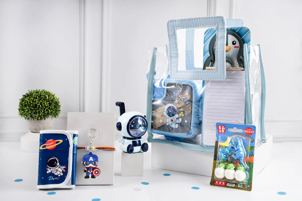 ilearnngrow Blue Bag Space Hamper - Naivri