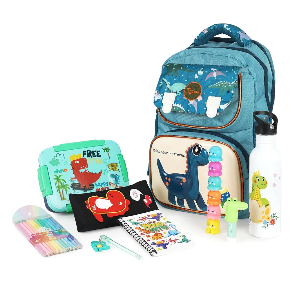 ilearnngrow Dino Back to school Backpack Combo - Naivri