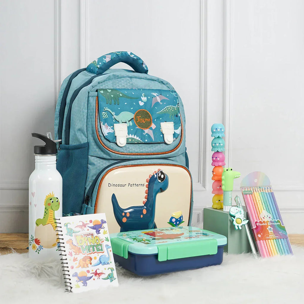 ilearnngrow Dino Back to school Backpack Combo - Naivri