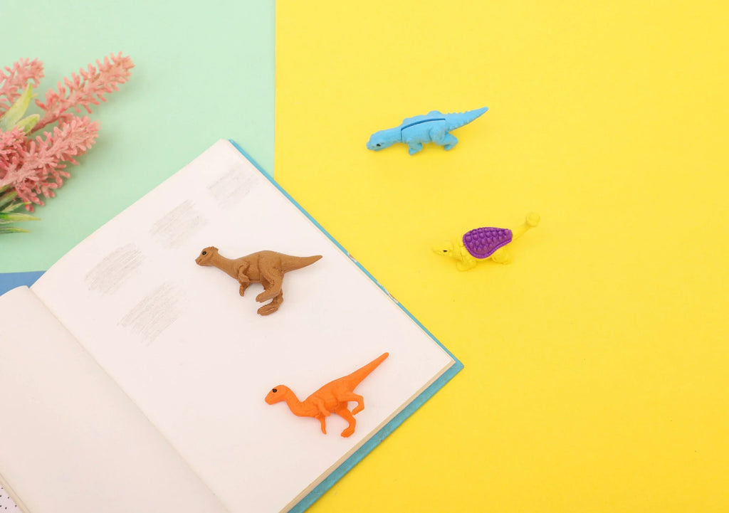 ilearnngrow Dino Eraser Set - Naivri