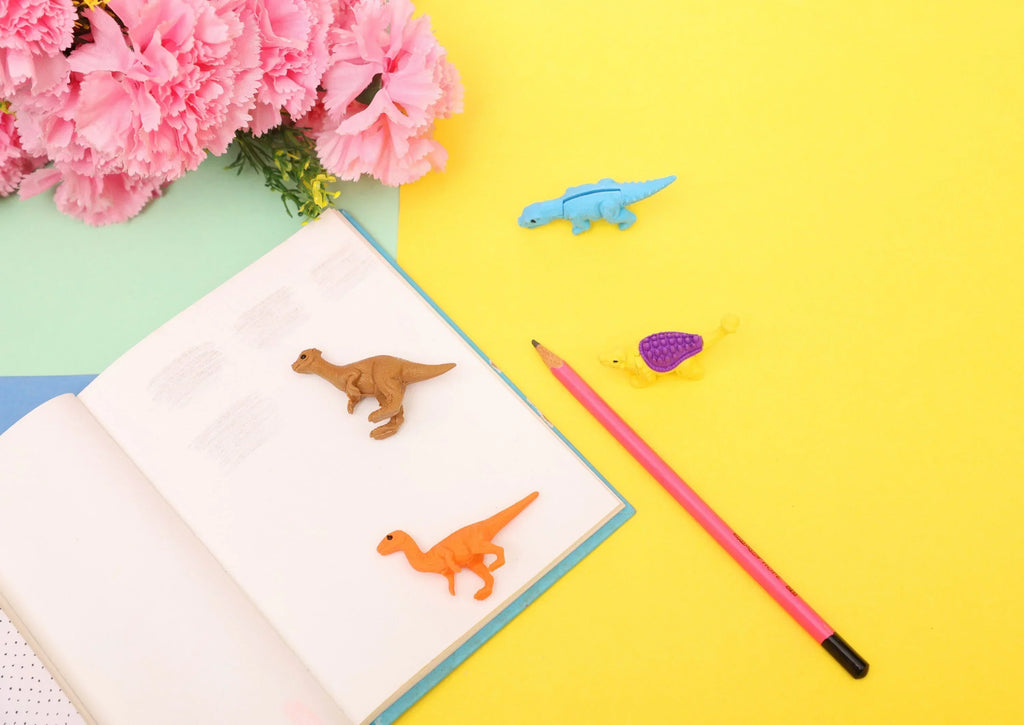 ilearnngrow Dino Eraser Set - Naivri