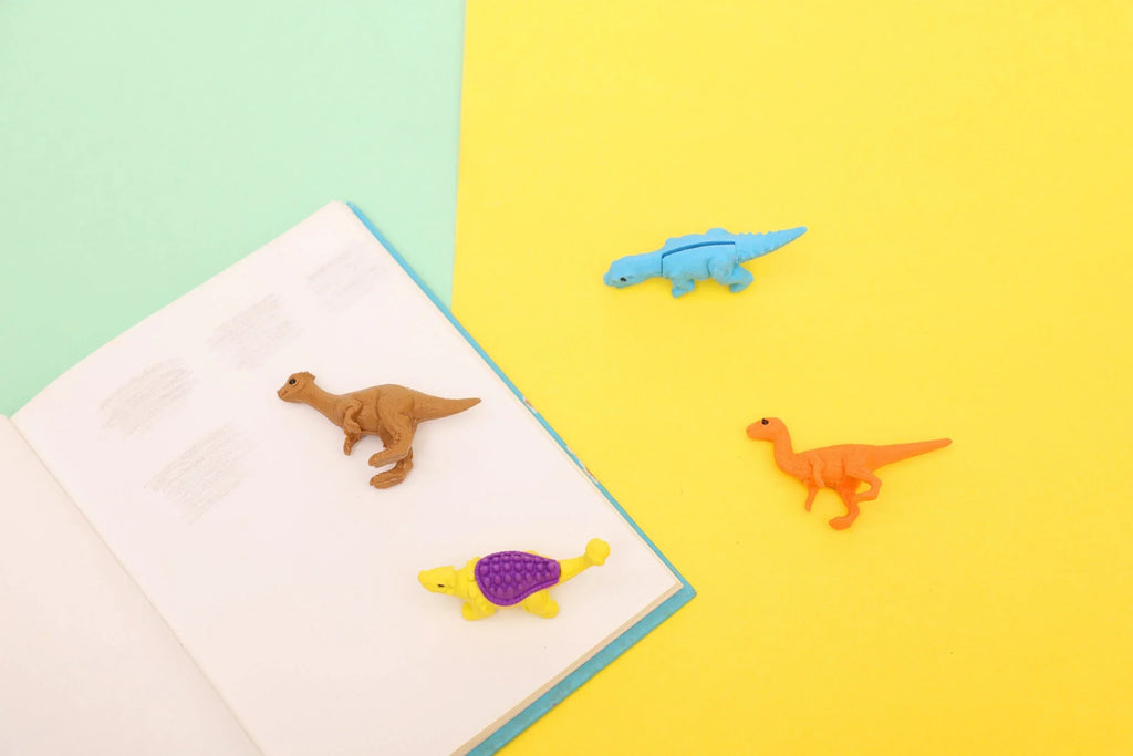ilearnngrow Dino Eraser Set - Naivri