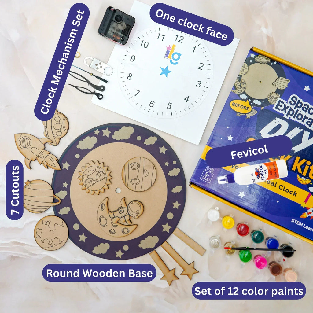 ilearnngrow DIY Clock - Naivri