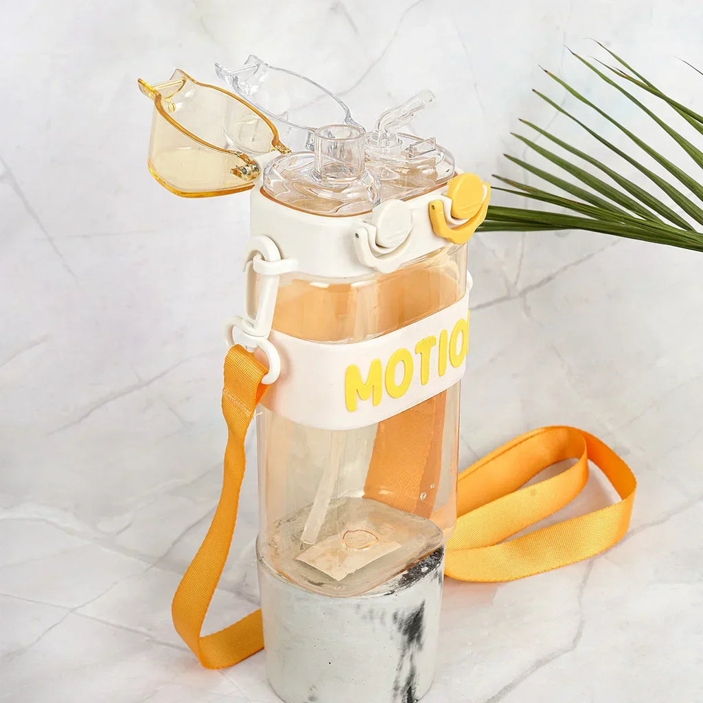 ilearnngrow - Dual Bottle Sipper - Rectangle (motion Bottle ) - Naivri