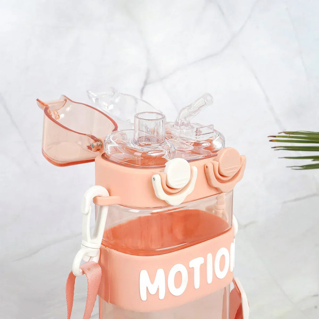 ilearnngrow - Dual Bottle Sipper - Rectangle (motion Bottle ) - Naivri