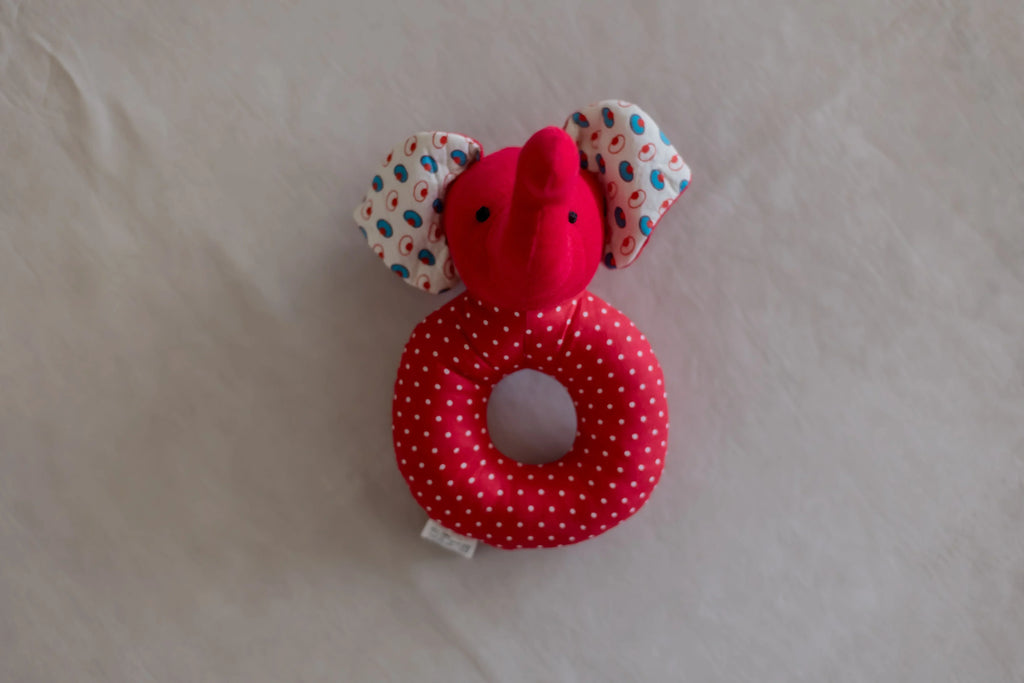 ilearnngrow Elephant Face shaped Rattle - Naivri