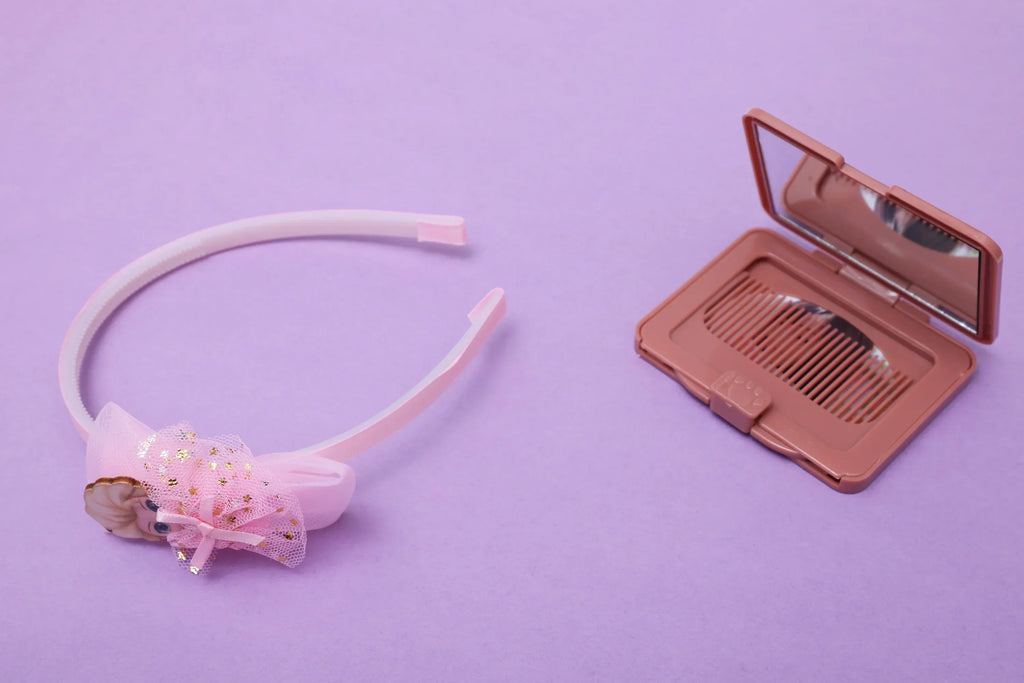 ilearnngrow Frozen Hair Accessories Set - Pastel Pink - Naivri