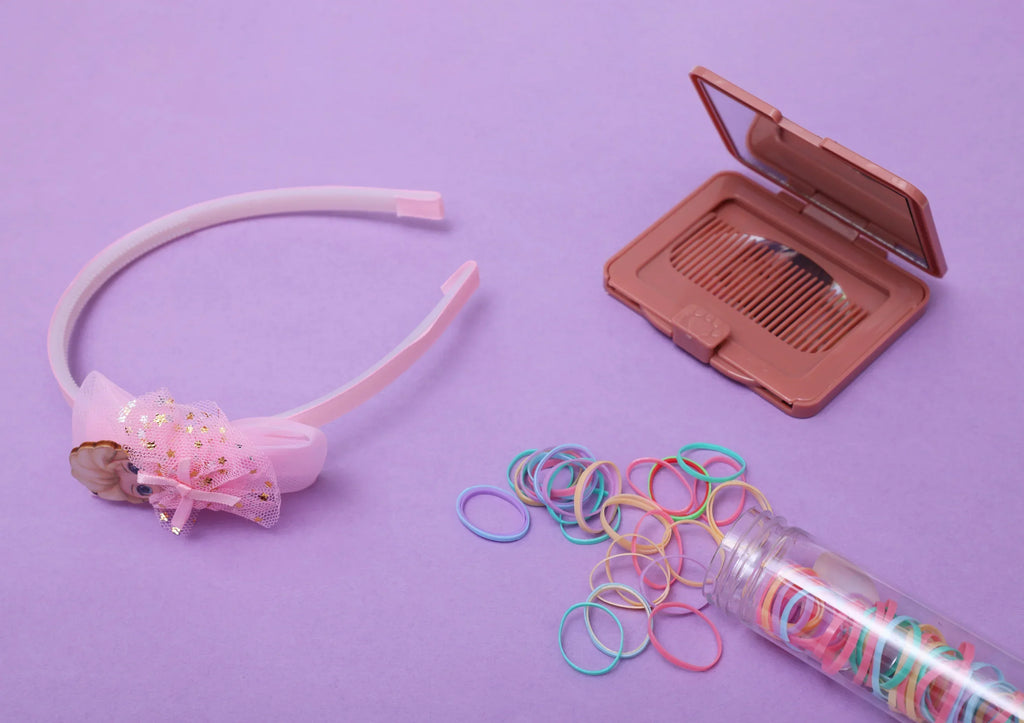 ilearnngrow Frozen Hair Accessories Set - Pastel Pink - Naivri