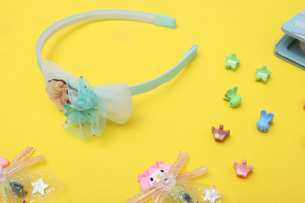ilearnngrow Frozen Hair Accessories Set - Sea Green - Naivri