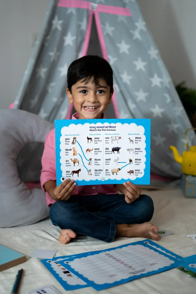 ilearnngrow Hindi Kit - Making Hindi Learning Fun - Naivri