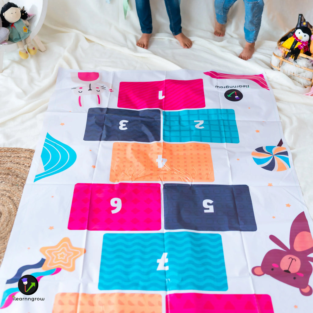 ilearnngrow Hop Scotch Play Mat - Naivri
