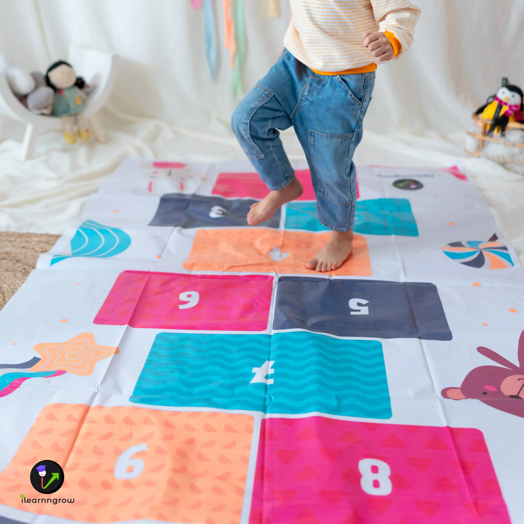 ilearnngrow Hop Scotch Play Mat - Naivri