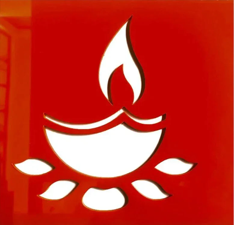 ilearnngrow ilearnngrow Diwali DIY Rangoli Kit - Diya - Naivri