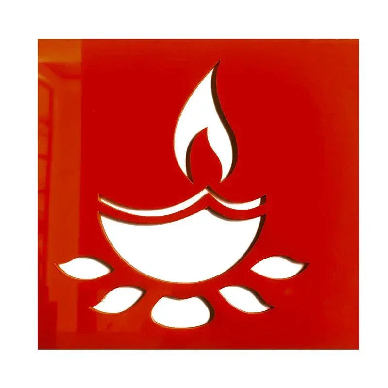 ilearnngrow ilearnngrow Diwali DIY Rangoli Kit - Diya - Naivri