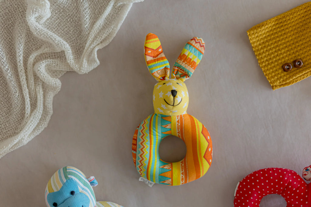 ilearnngrow Kangroo Face shaped Rattle - Naivri