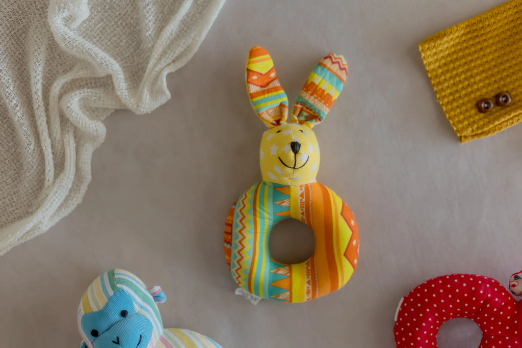ilearnngrow Kangroo Face shaped Rattle - Naivri