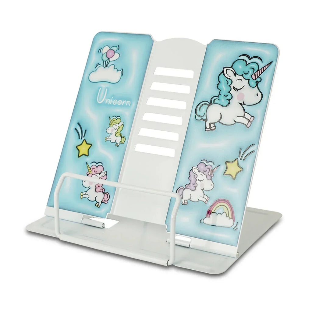 ilearnngrow Kids Books Stand Adjustable and Portable Multifunctional Bookend Book Stand Reading Support Book Holder Book Stand for Reading Stand, Music Stand, for Tablet, Textbook - Naivri