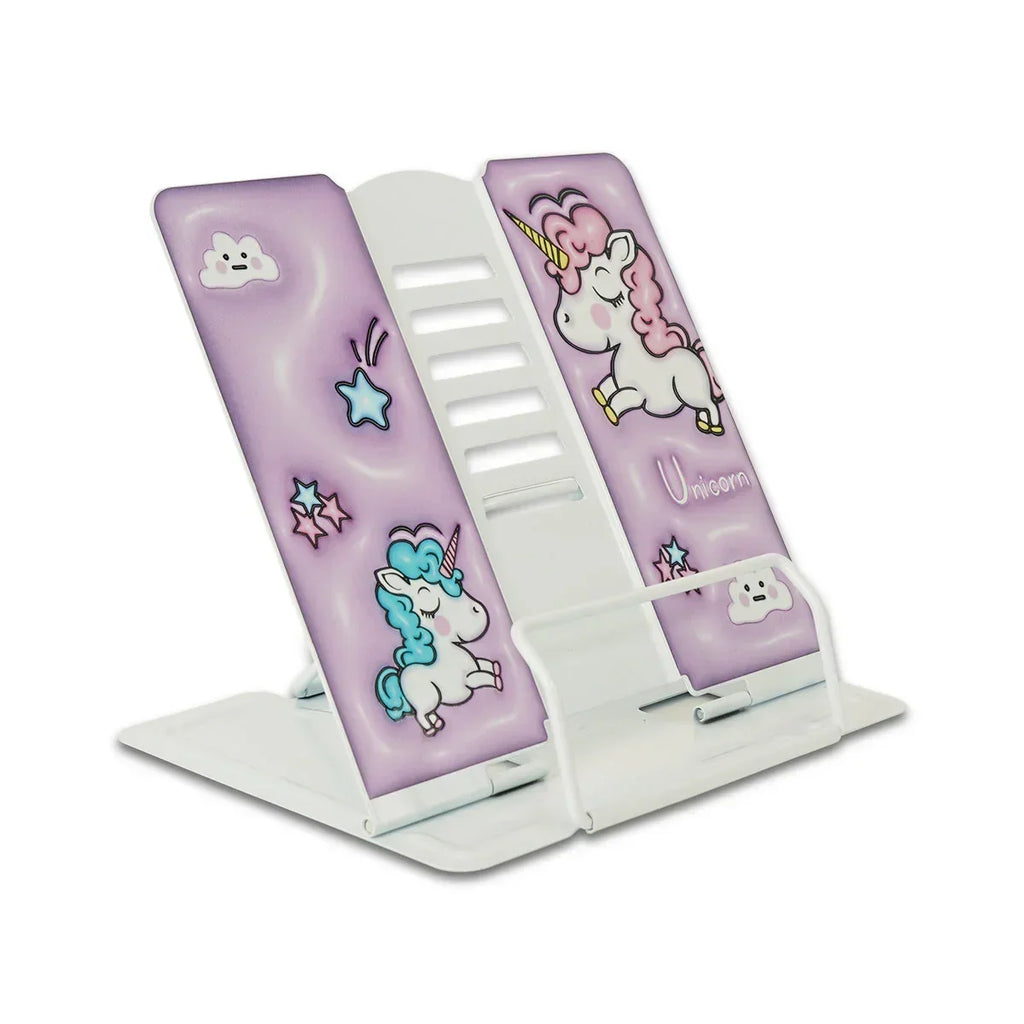 ilearnngrow Kids Books Stand Adjustable and Portable Multifunctional Bookend Book Stand Reading Support Book Holder Book Stand for Reading Stand, Music Stand, for Tablet, Textbook - Naivri