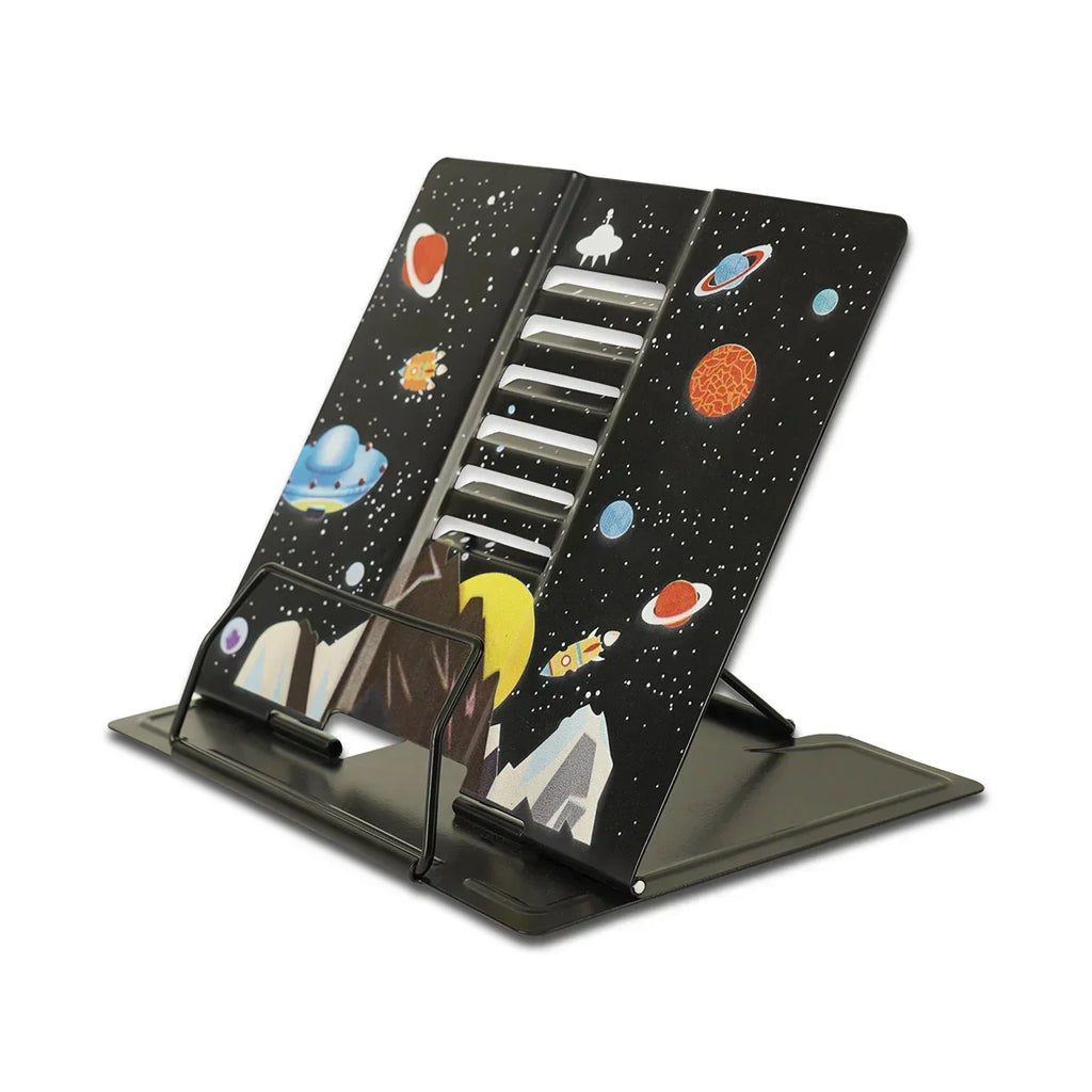 ilearnngrow Kids Books Stand Adjustable and Portable Multifunctional Bookend Book Stand Reading Support Book Holder Book Stand for Reading Stand, Music Stand, for Tablet, Textbook - Naivri