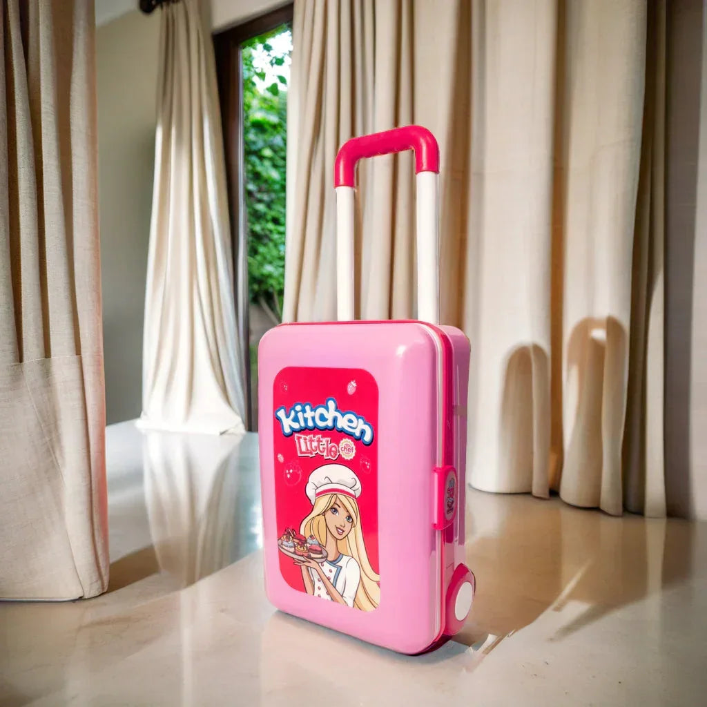 ILEARNNGROW Luxury Kitchen Set - Cooking Suitcase - Naivri