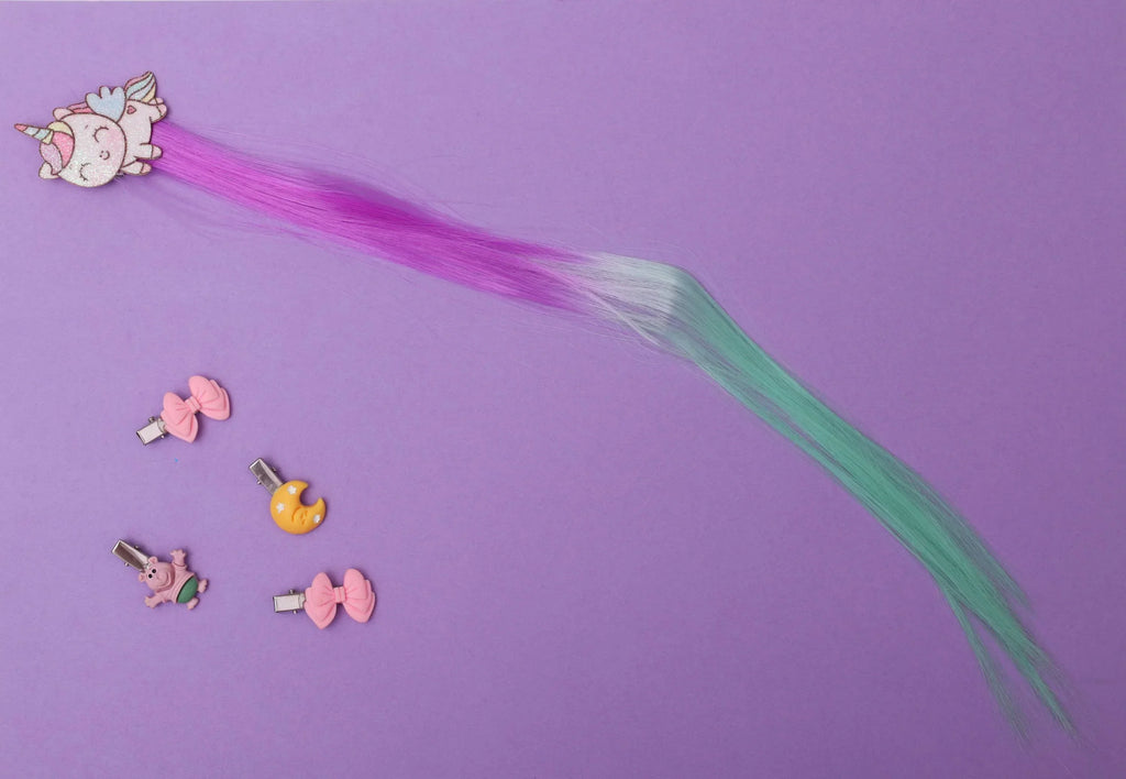ilearnngrow Mini Unicorn Hair Extension - Naivri