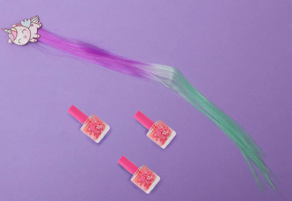 ilearnngrow Mini Unicorn Hair Extension - Naivri