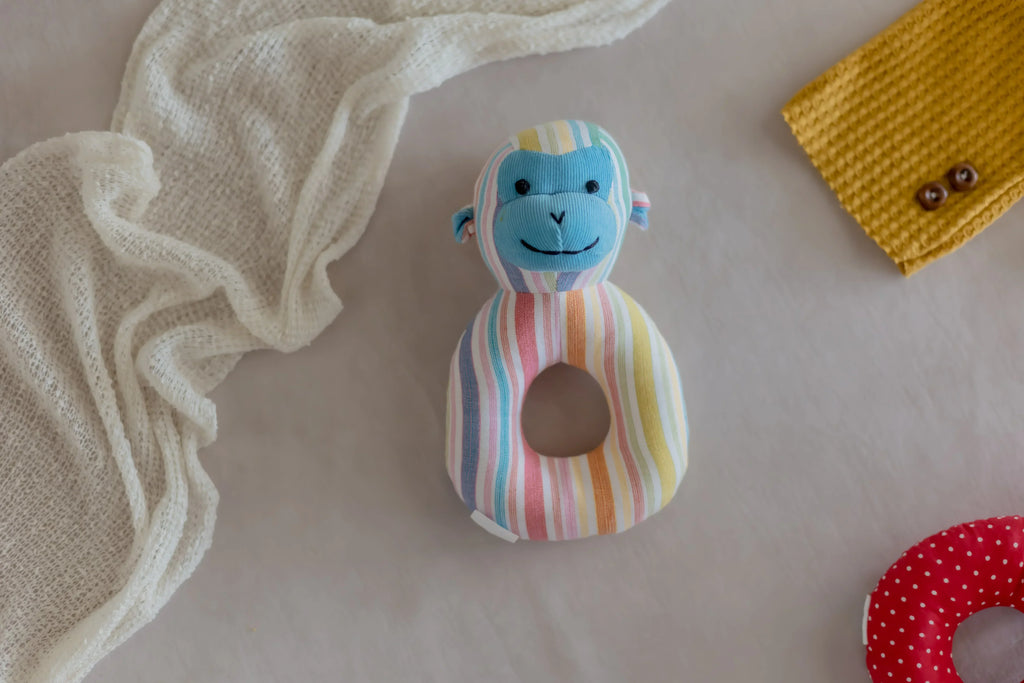 ilearnngrow Monkey Face shaped Rattle - Naivri