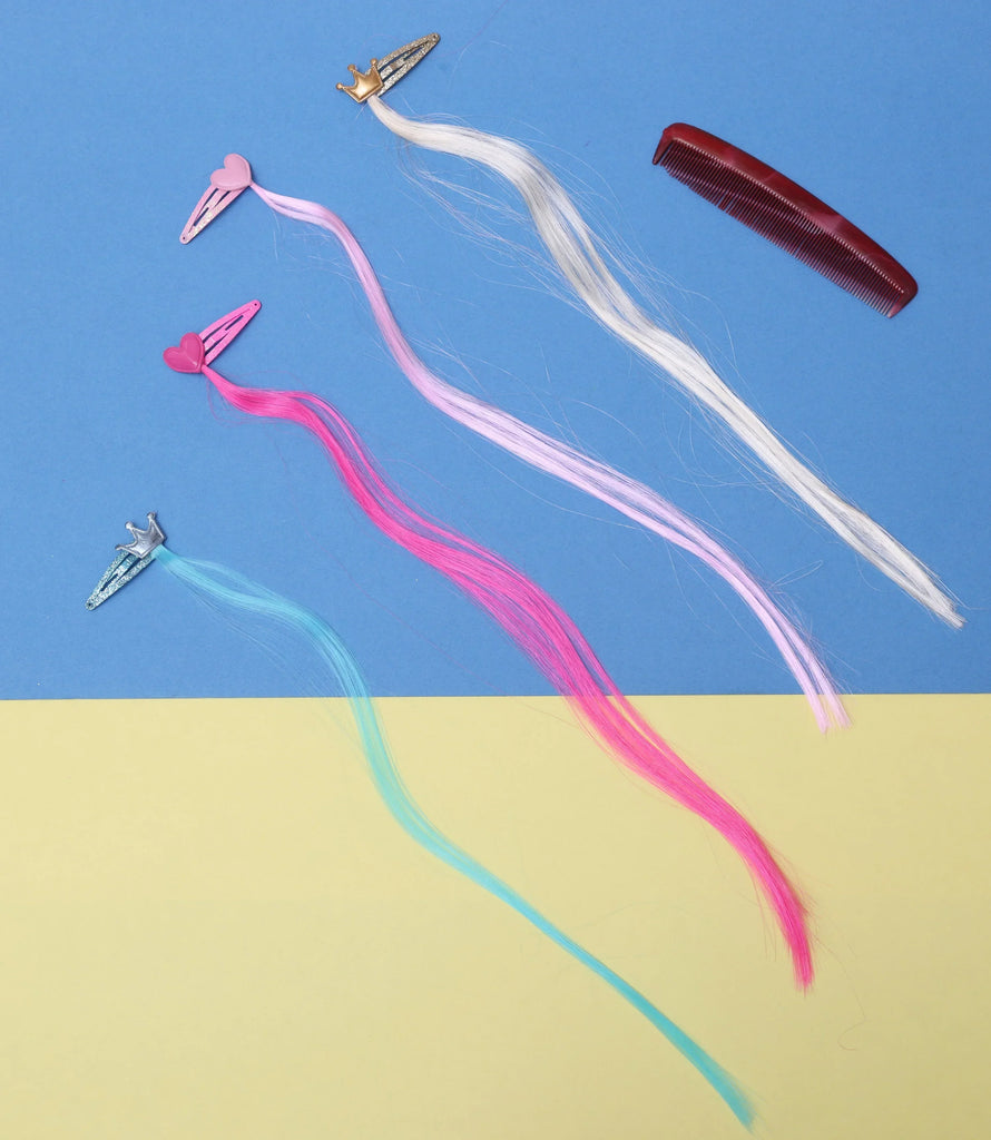 ilearnngrow Multi colot Hair Extension - Naivri