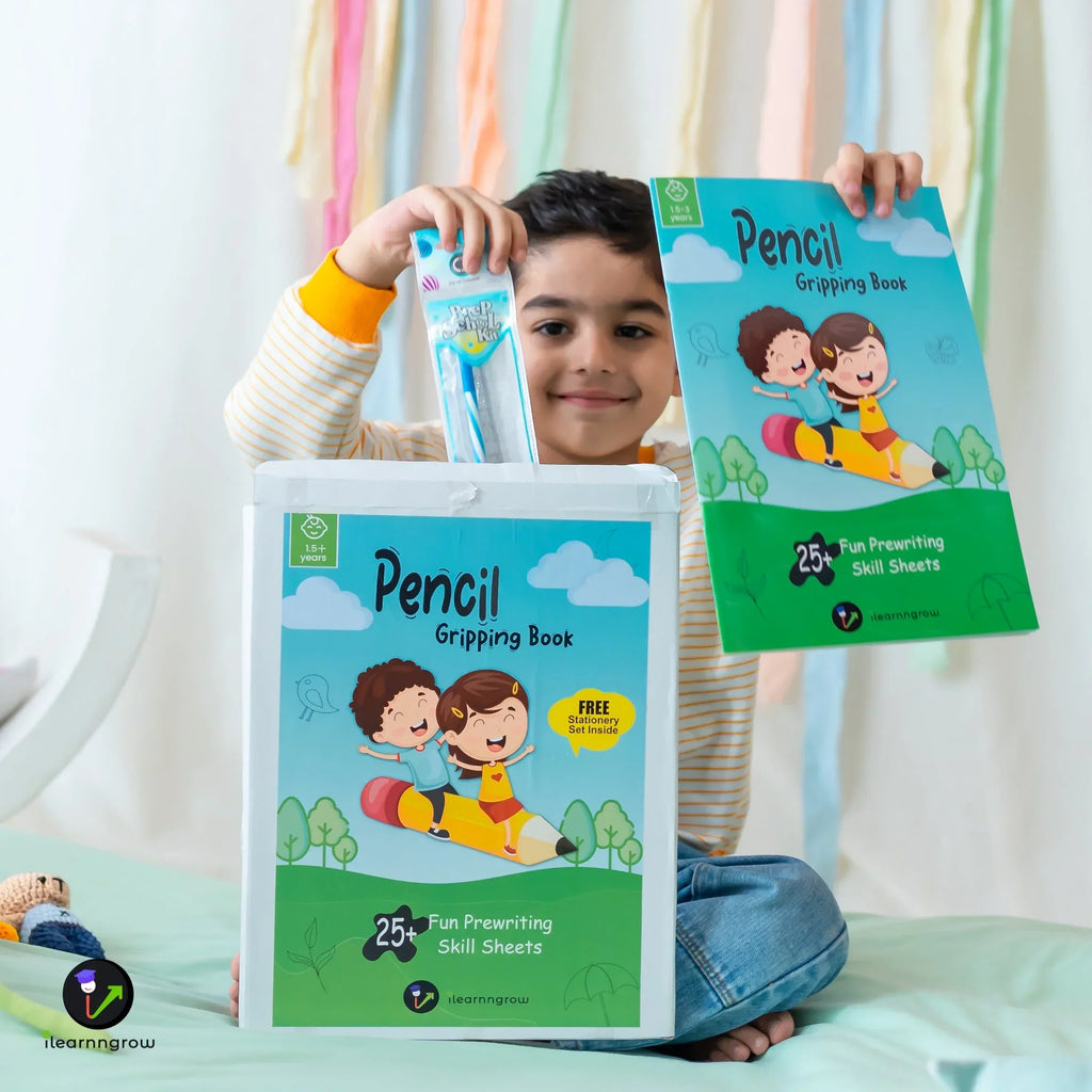 ilearnngrow Pencil gripping Workbook - Naivri