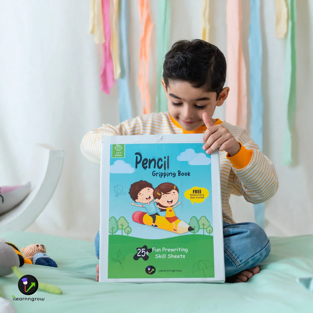 ilearnngrow Pencil gripping Workbook - Naivri