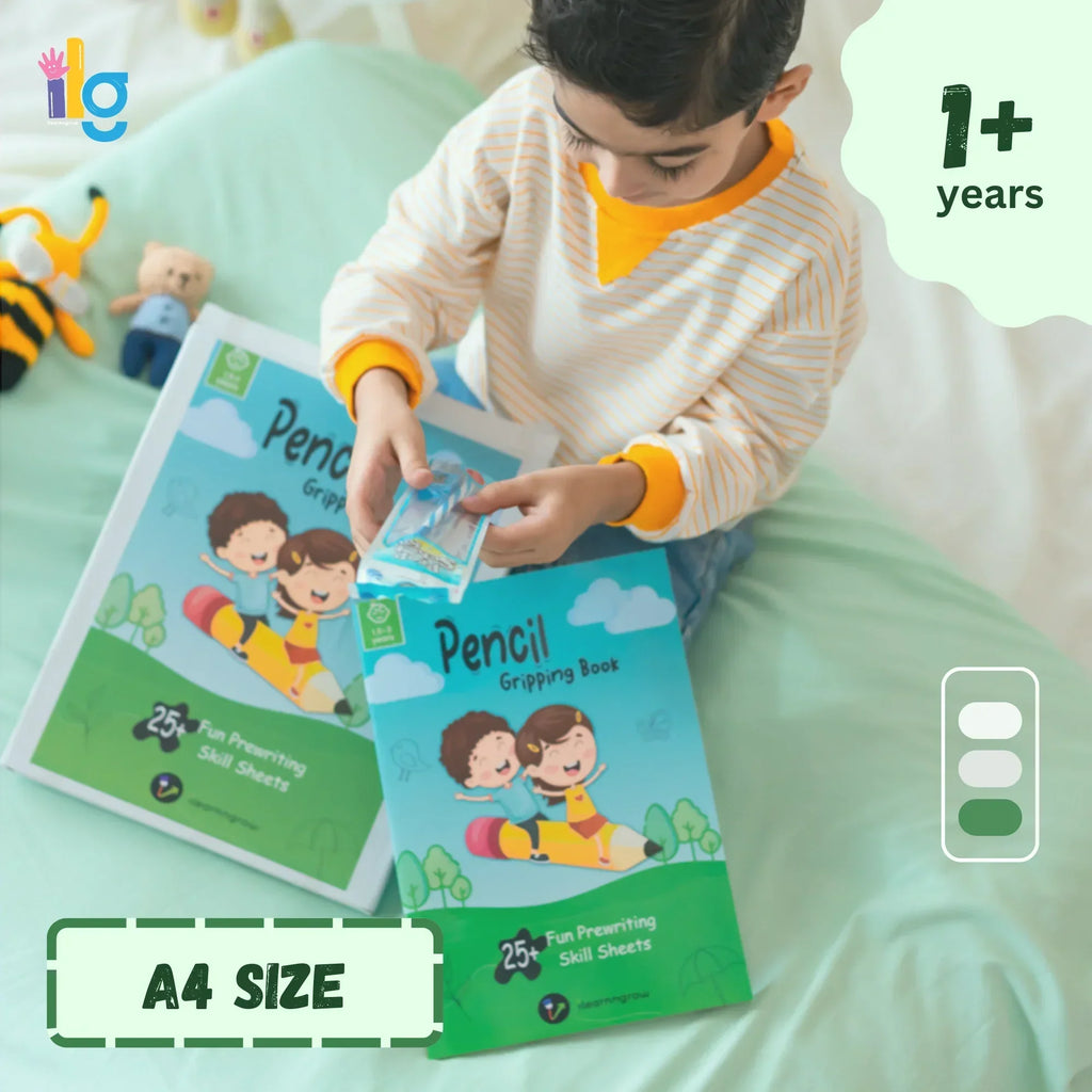 ilearnngrow Pencil gripping Workbook - Naivri
