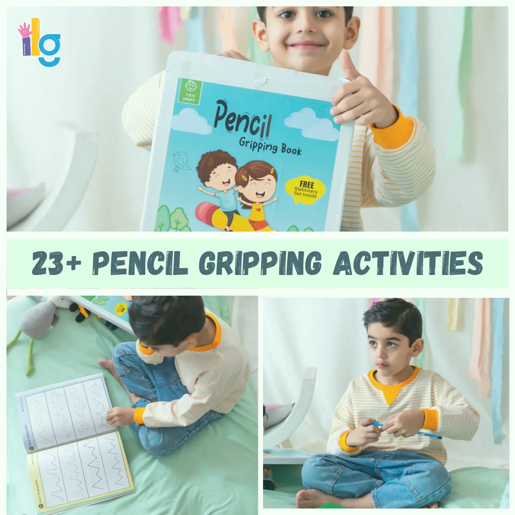 ilearnngrow Pencil gripping Workbook - Naivri