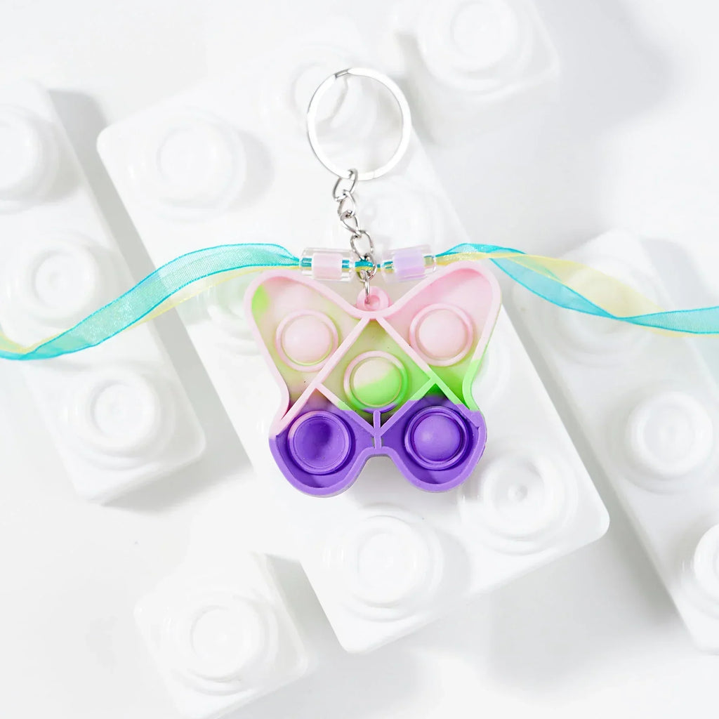 ilearnngrow PopIt Rakhi multiple shapes - Naivri
