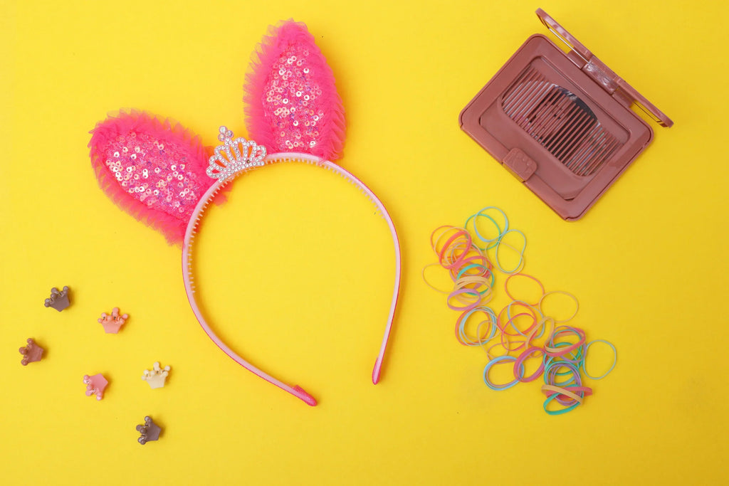 ilearnngrow Princess Hair Accessories Set - Pink - Naivri