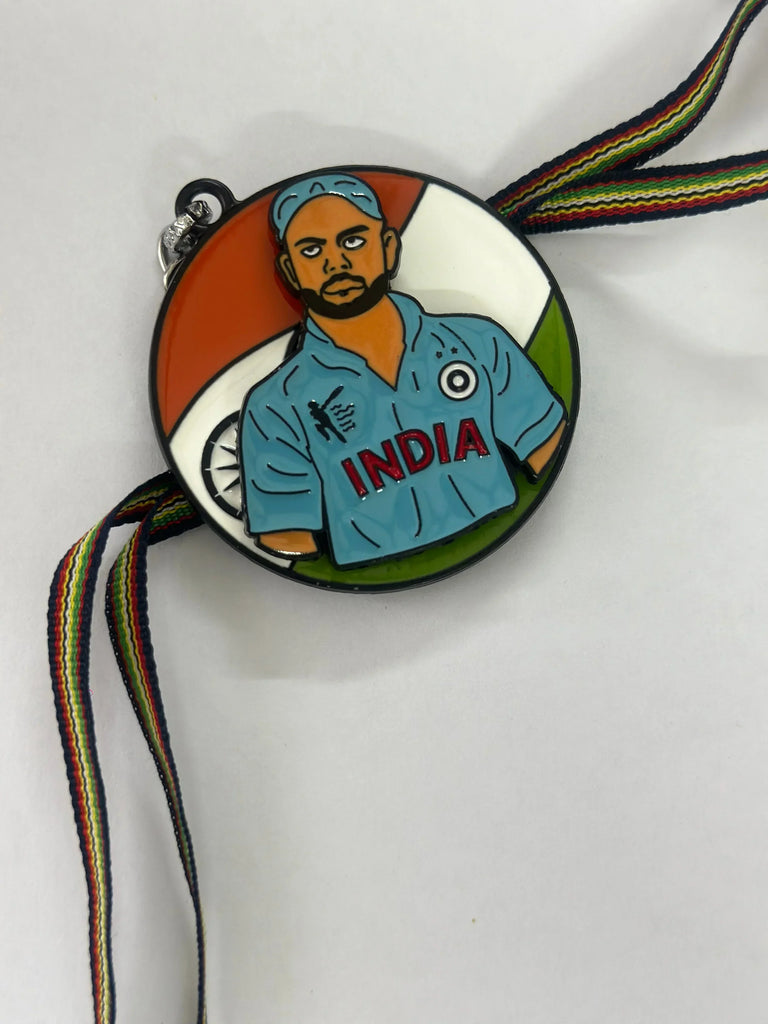 ilearnngrow Rohit Sharma Cricketers Spinner Rakhi - Naivri