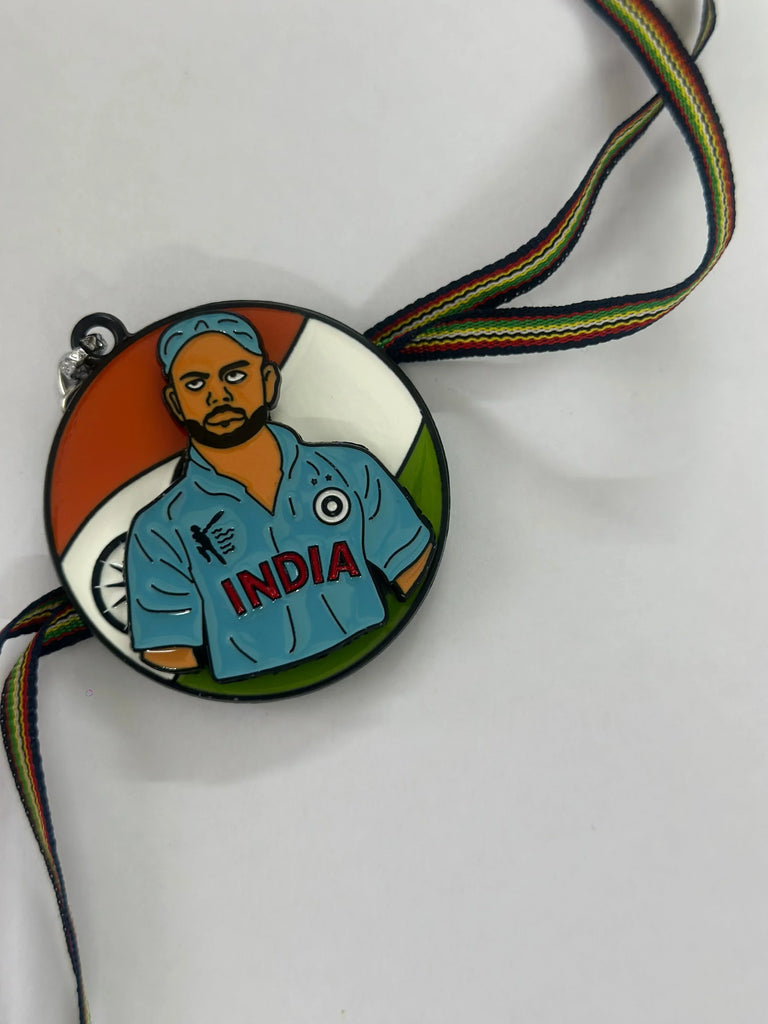 ilearnngrow Rohit Sharma Cricketers Spinner Rakhi - Naivri