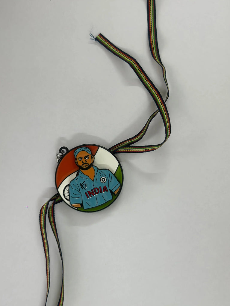 ilearnngrow Rohit Sharma Cricketers Spinner Rakhi - Naivri