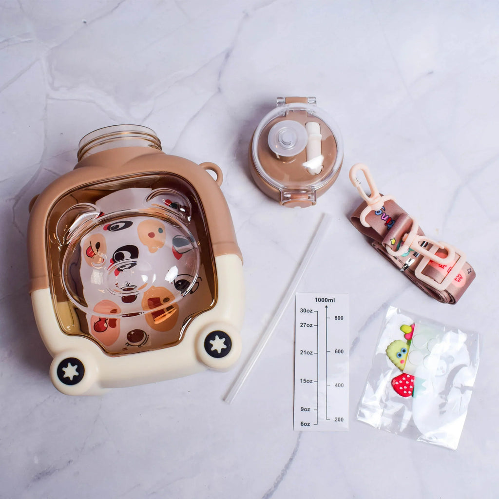 ilearnngrow Teddy Bottle - Naivri