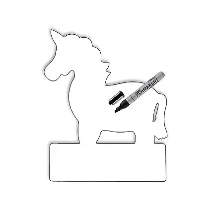 ilearnngrow Unicorn Black Board - Naivri