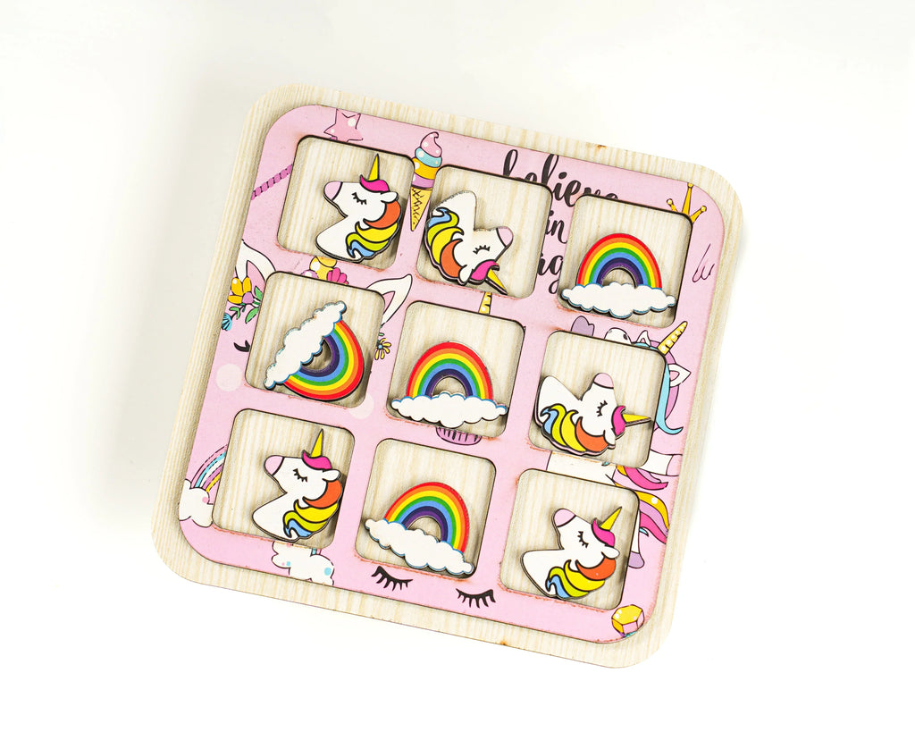 iLearnNGrow Unicorn Wooden Hamper – A Magical Gift for Little Dreamers! - Naivri
