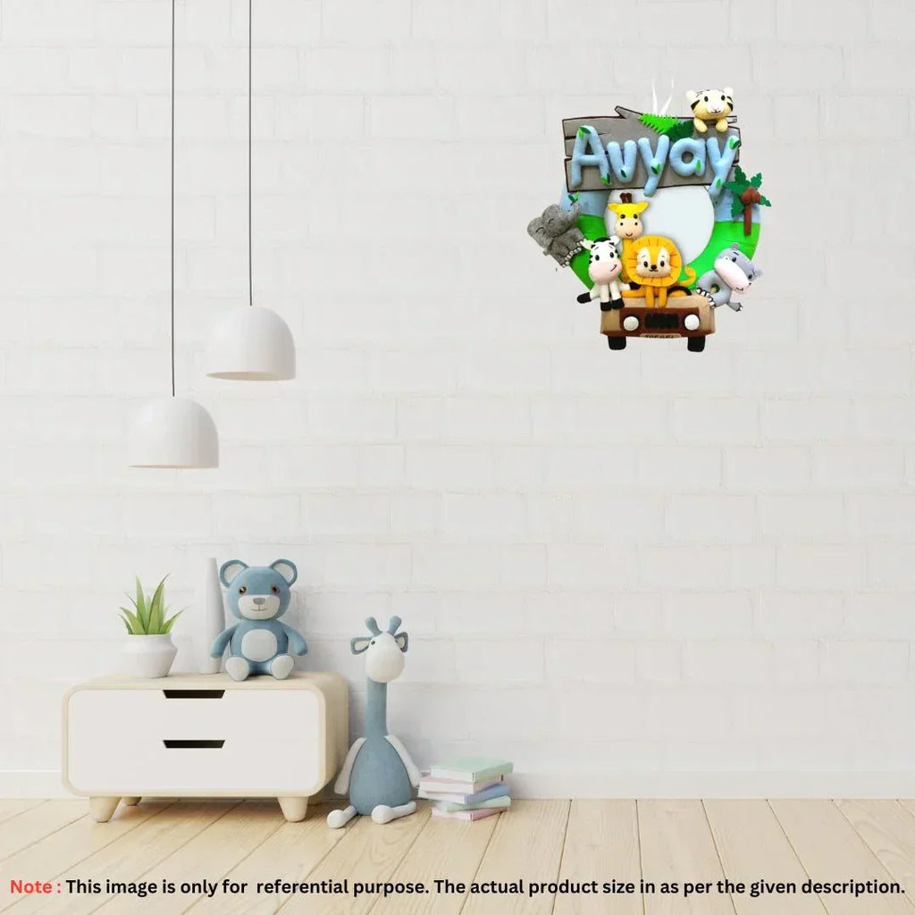 ilearnngrowCar Safari Personlised Ring Name Hanging - Naivri