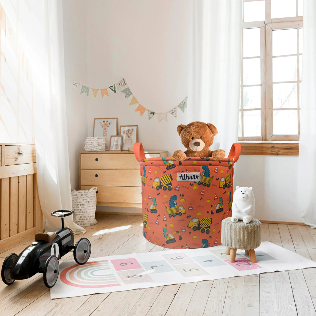 ilearnngrowDeclutter Toy Personalised Storage Baskets - Naivri
