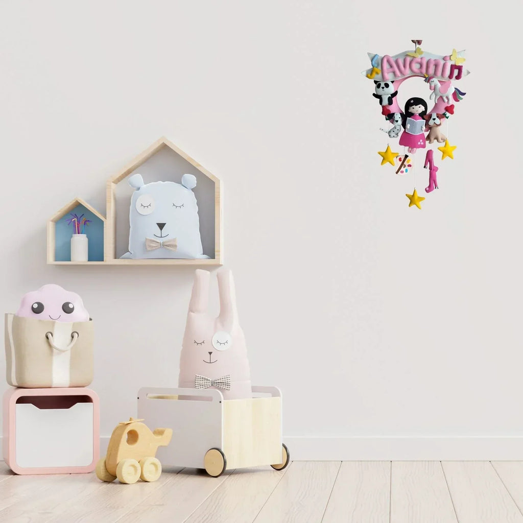 ilearnngrowDog Lover Doll Name Ring - Naivri