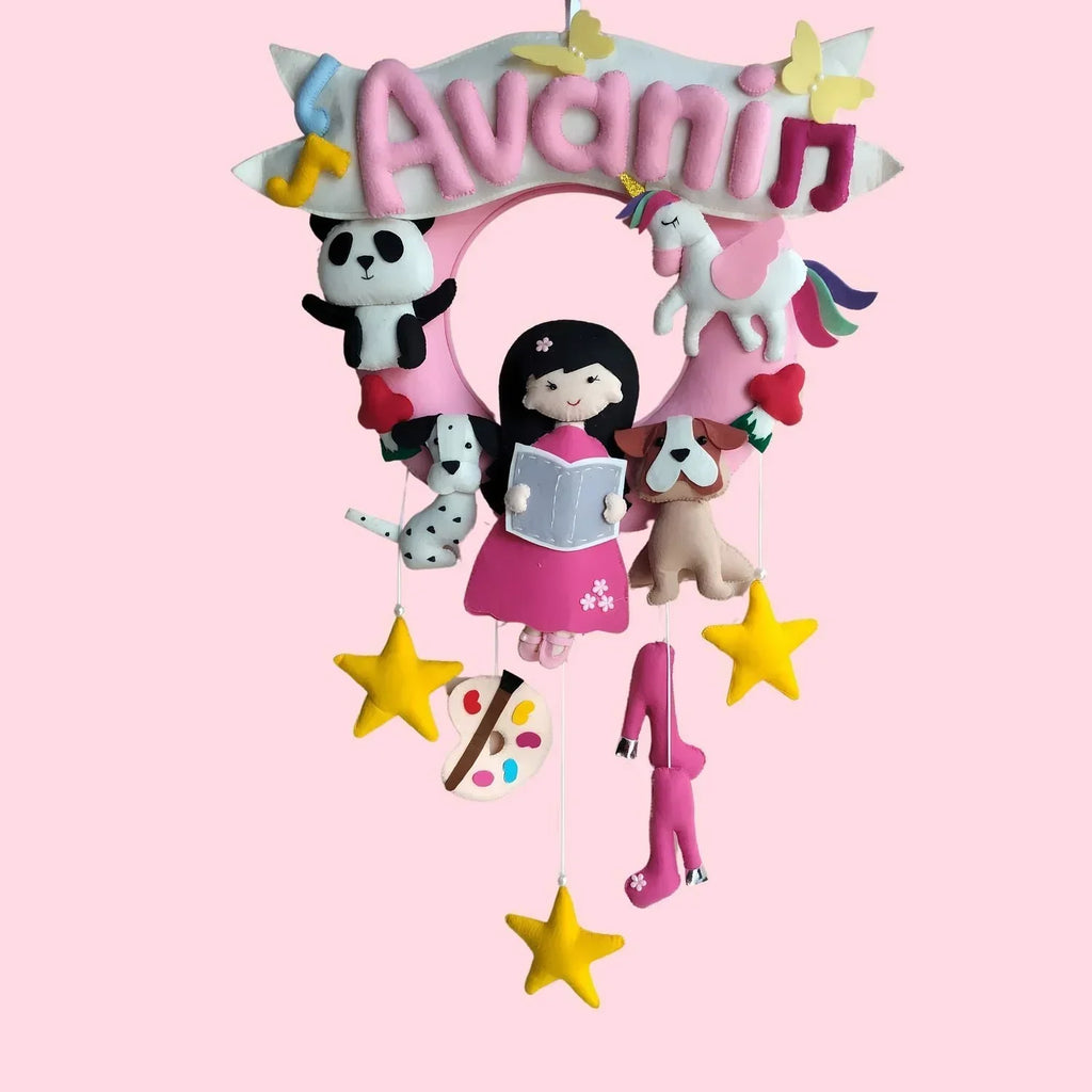 ilearnngrowDog Lover Doll Name Ring - Naivri