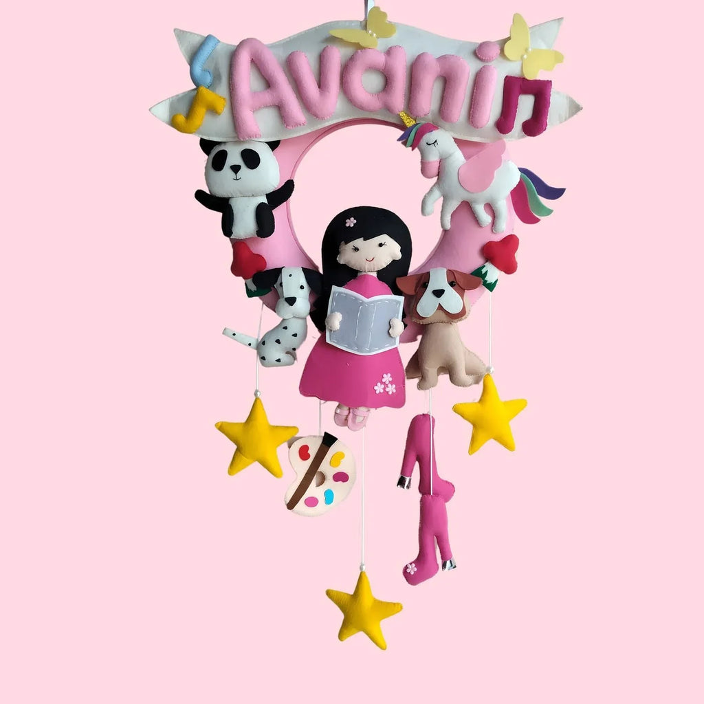 ilearnngrowDog Lover Doll Name Ring - Naivri