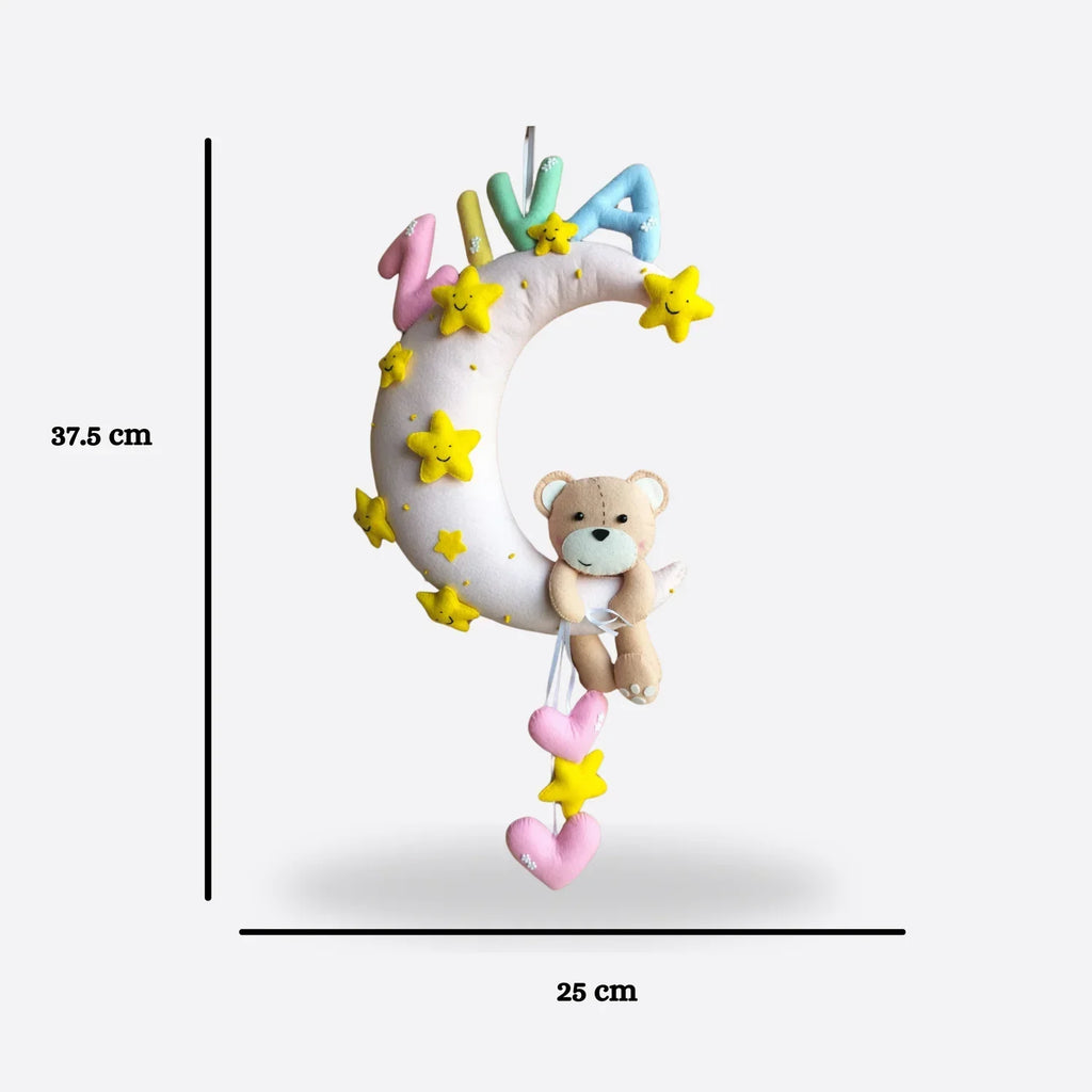 ilearnngrowHanging Teddy Moon Personalised Hanging - Naivri