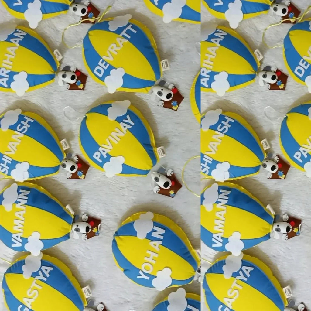 ilearnngrowHot Air Balloon Name Hanging - Naivri