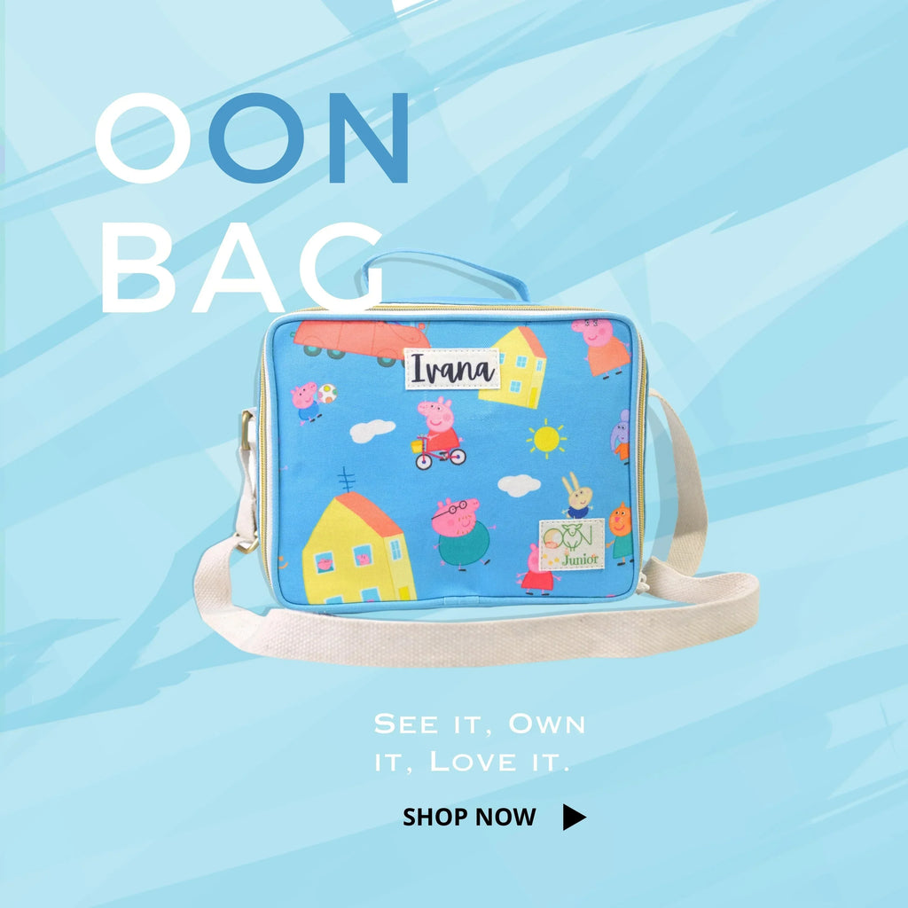 ilearnngrowHot Meal Personalised Tiffin Bag/Sling - Naivri