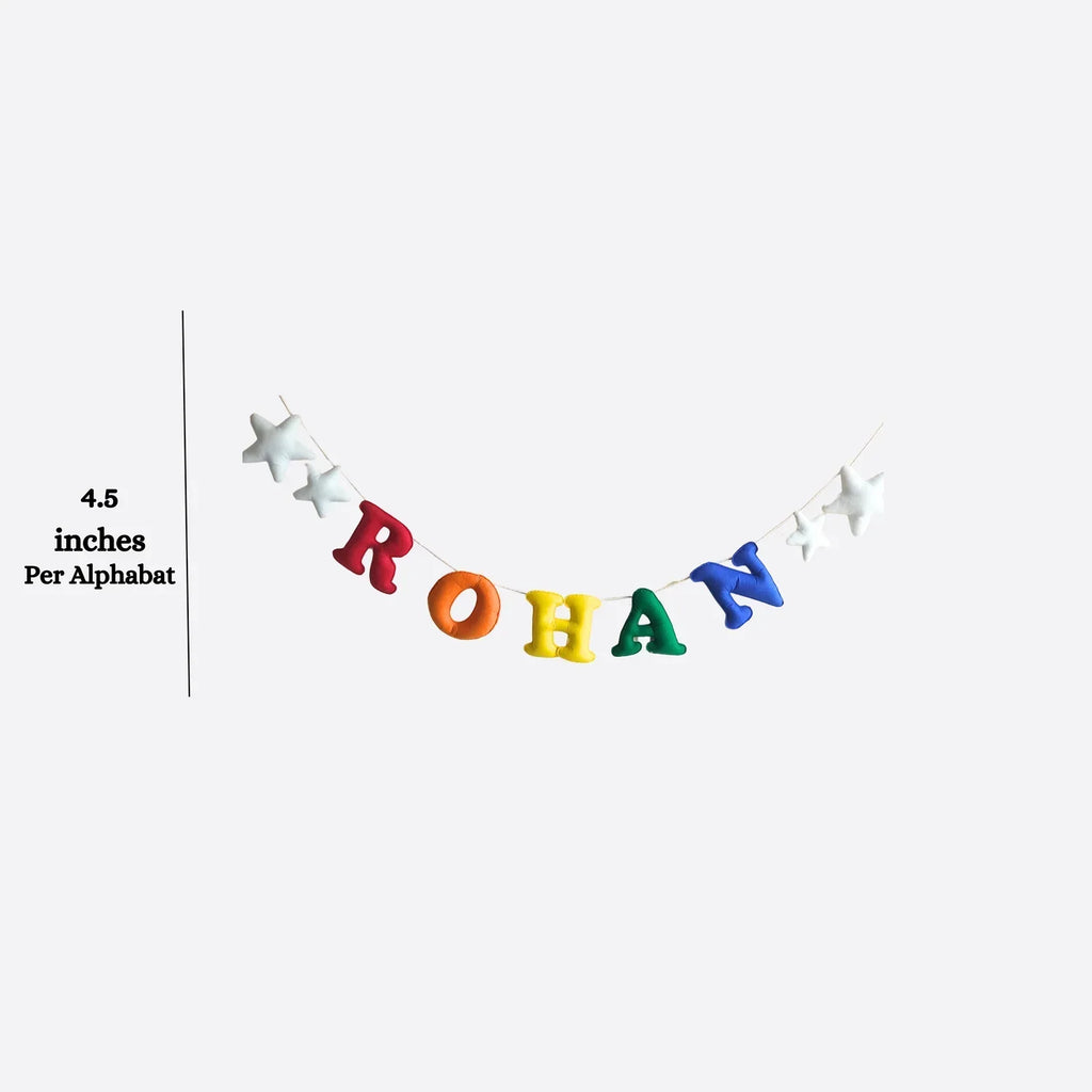 ilearnngrowRainbow Colourful Personalised Name Bunting - Naivri